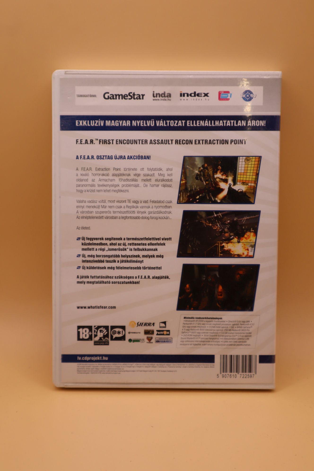 FEAR (F.E.A.R.) Extraction Point kiegészítő lemez - Image 2