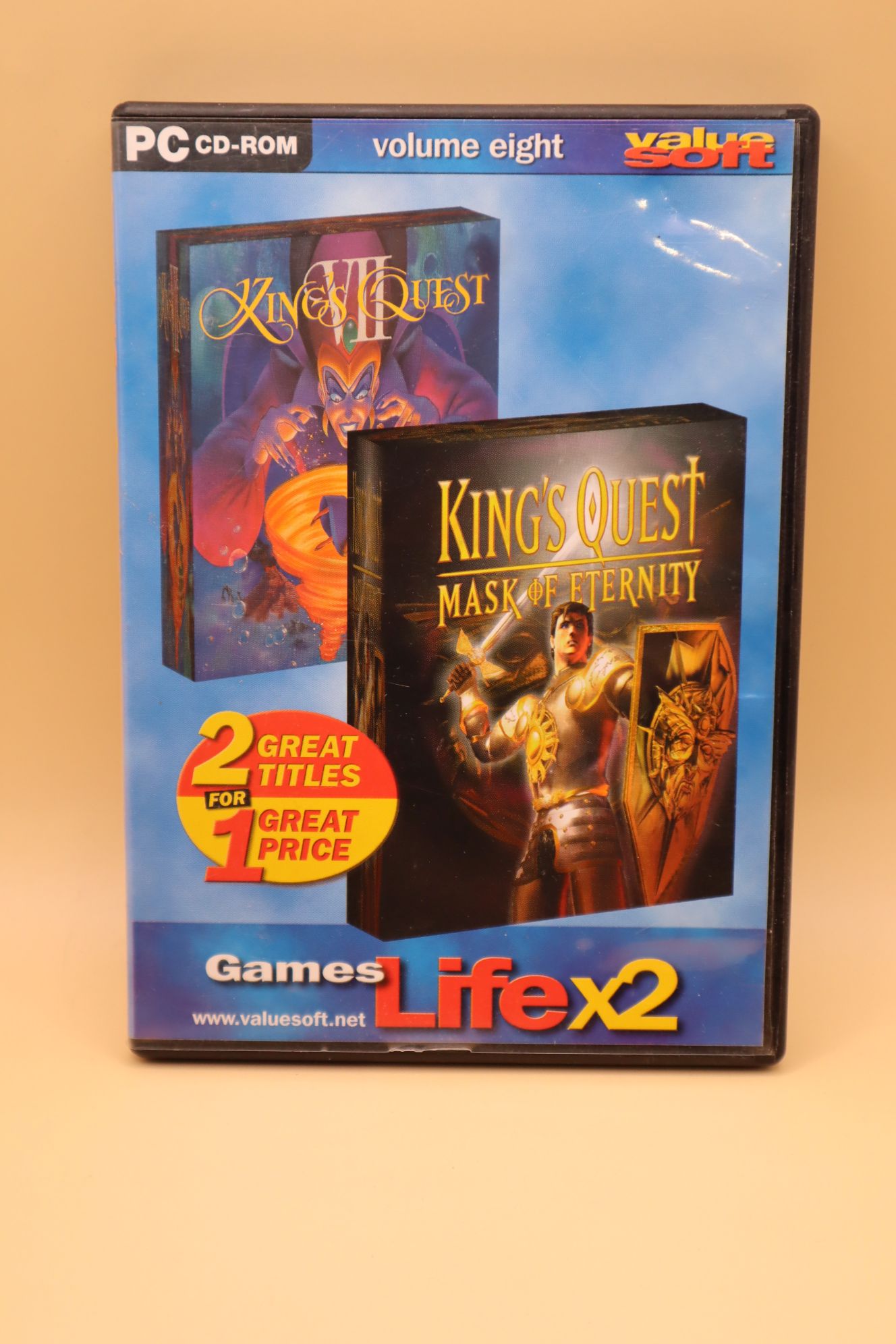 King's Quest VII: The Princeless Bride + King's Quest VIII: Mask of Eternity egyben