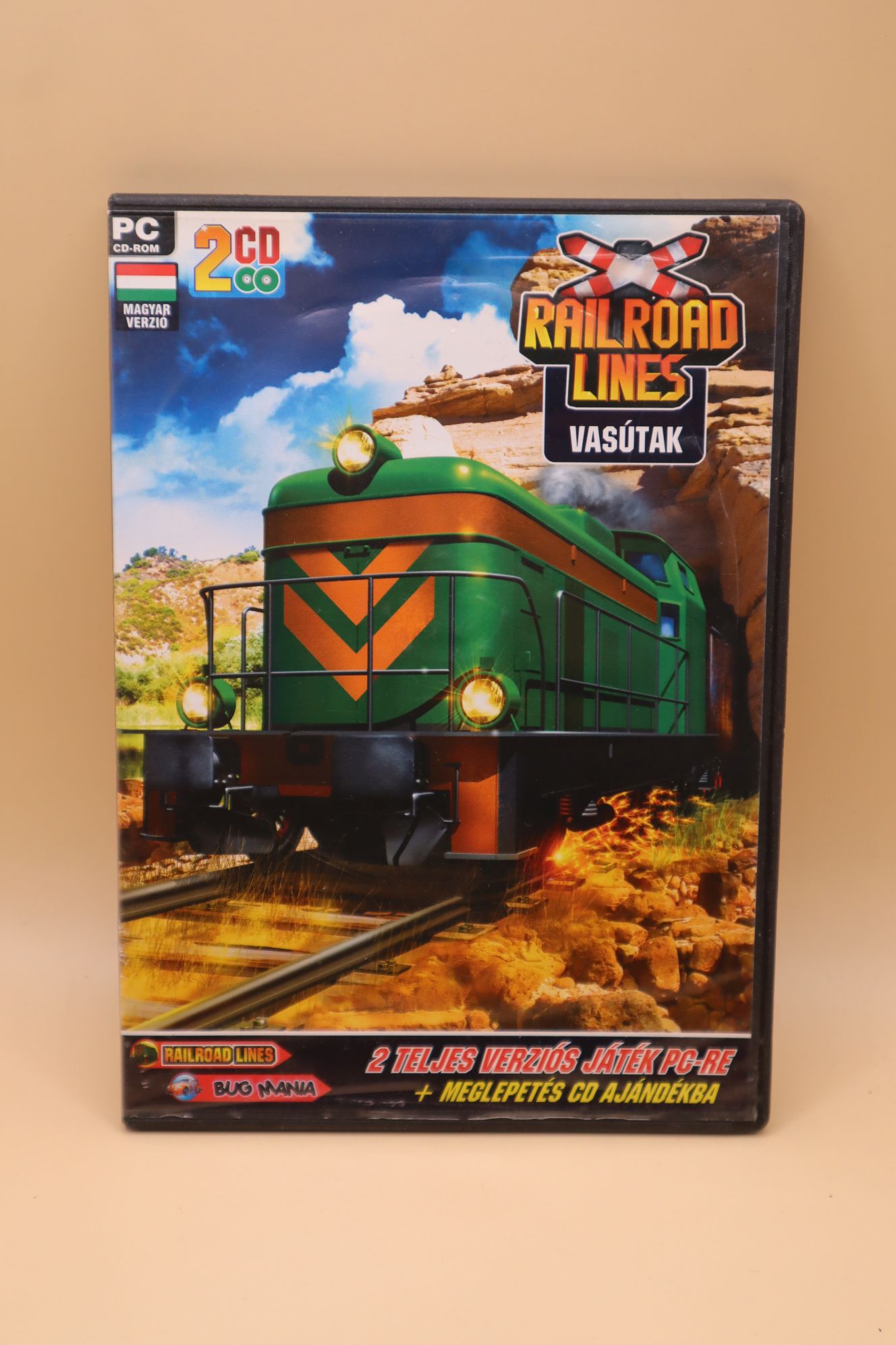 Railroad Lines (+ Bug Mania, Paintball Shooter és Butcher)