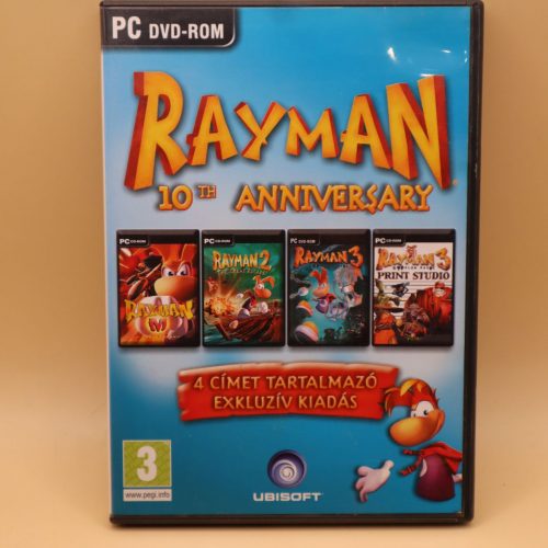 Rayman 10th Anniversary (Rayman M + 2 + 3 + Print Studio)