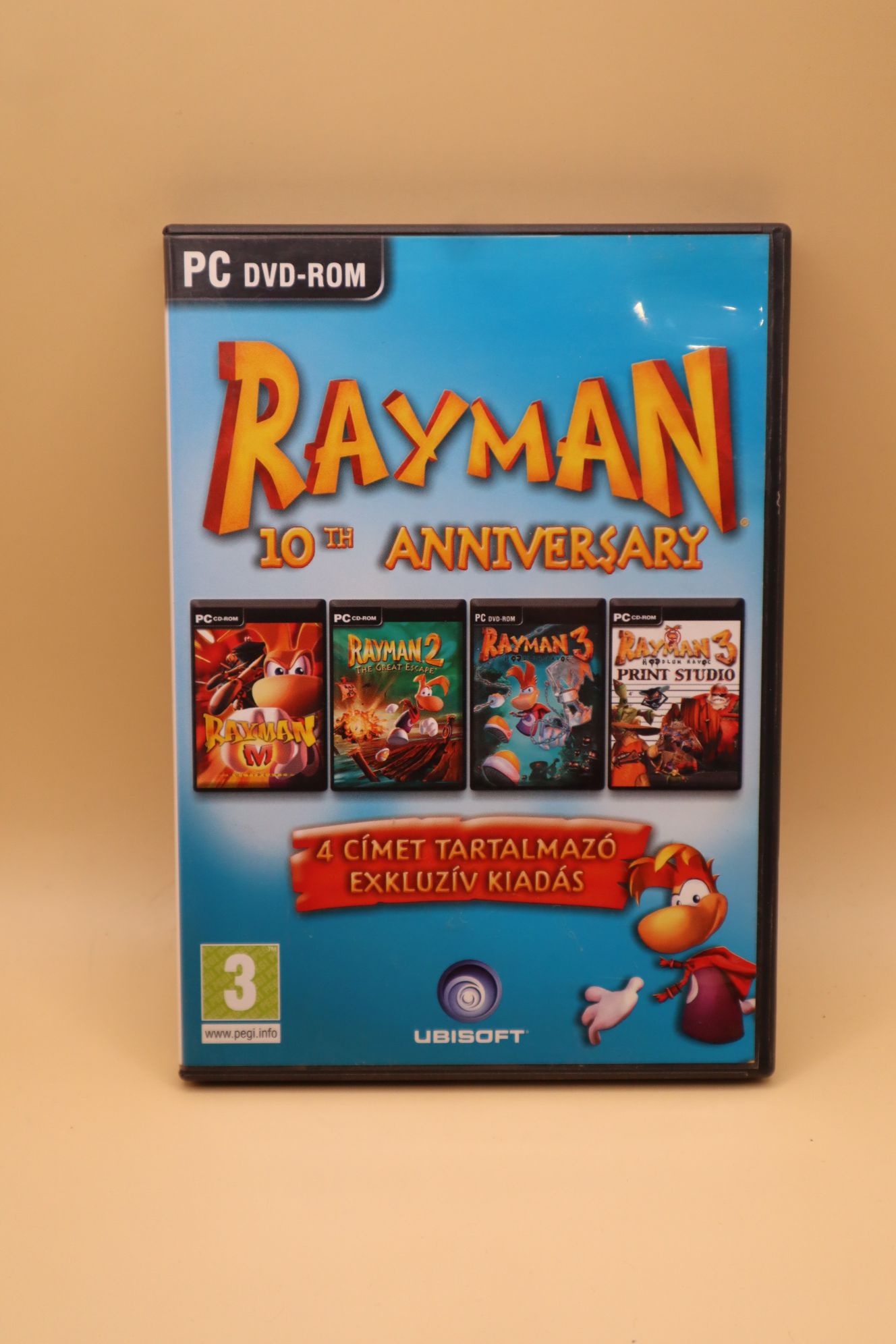 Rayman 10th Anniversary (Rayman M + 2 + 3 + Print Studio)