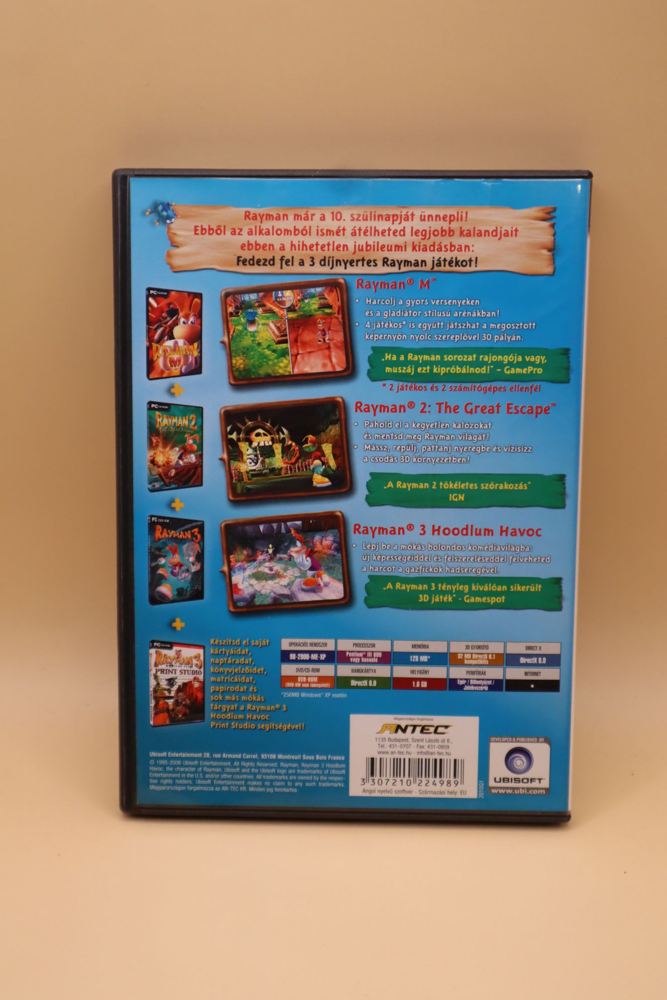 Rayman 10th Anniversary (Rayman M + 2 + 3 + Print Studio) - Image 2