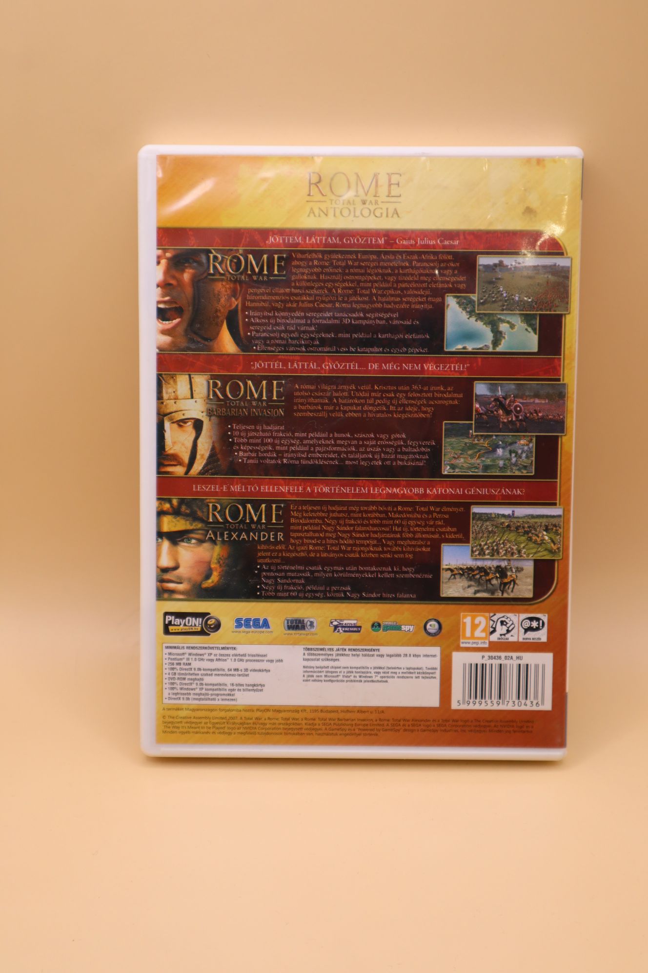 Rome Total War Antológia (alapjáték, Alexander és Barbarian Invasion) - Image 2