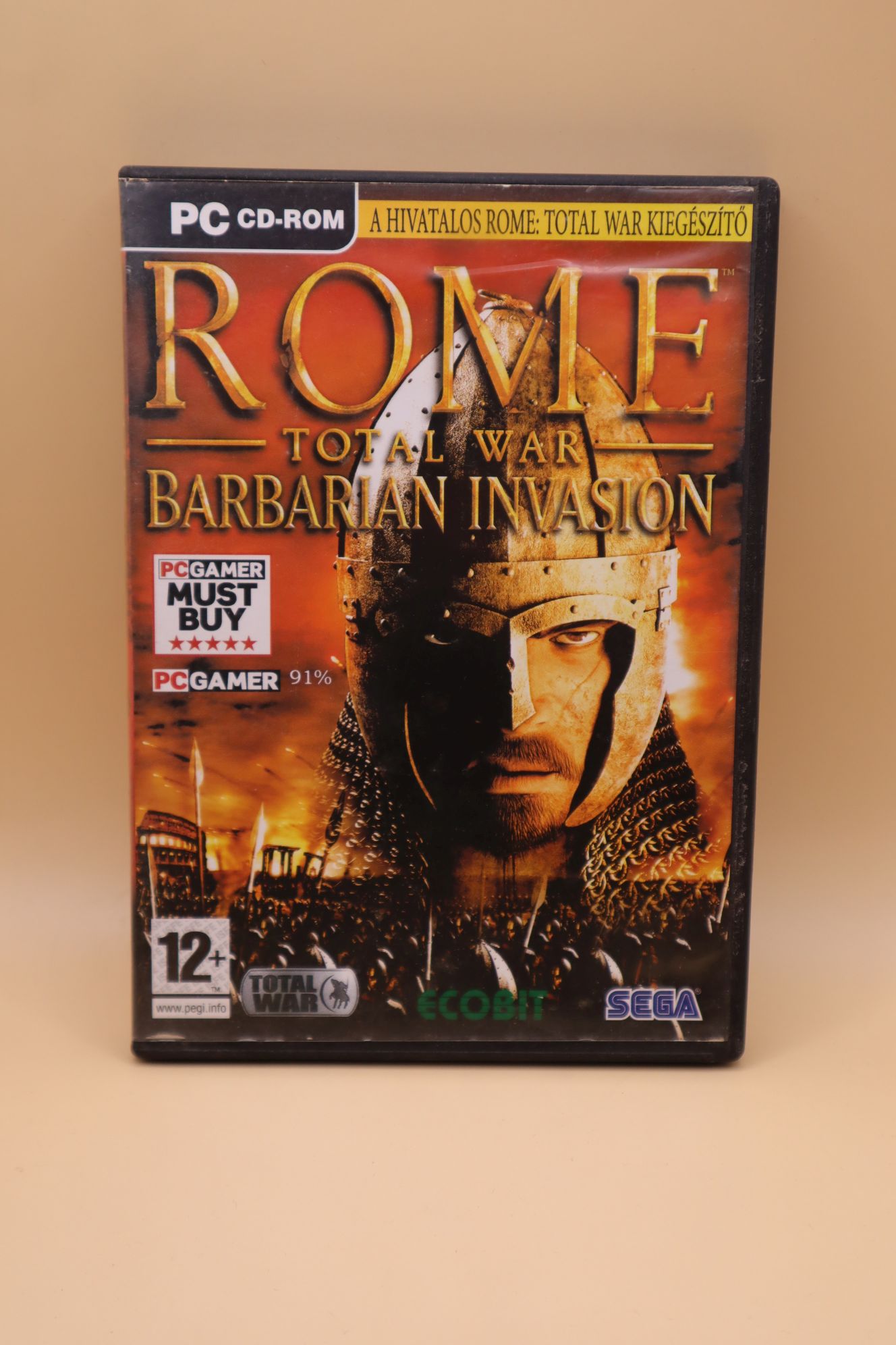 Rome: Total War - Barbarian Invasion kiegészítő (legelső magyar kézikönyves kiadás)