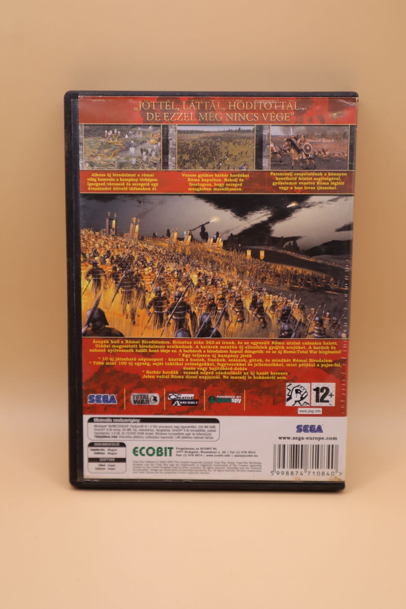 Rome: Total War - Barbarian Invasion kiegészítő (legelső magyar kézikönyves kiadás) - Image 2