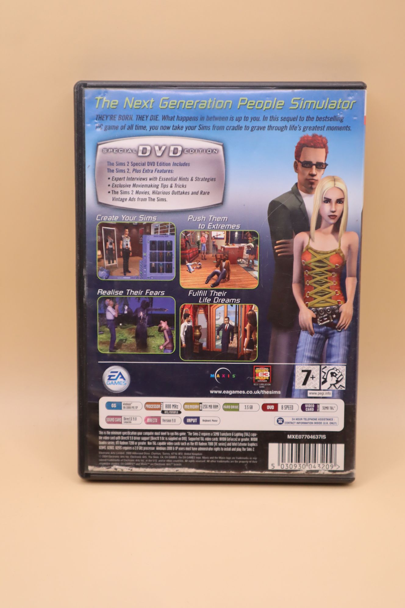 The Sims 2 különleges DVD kiadás (Limited Edition) alapjáték (angol) - Image 2