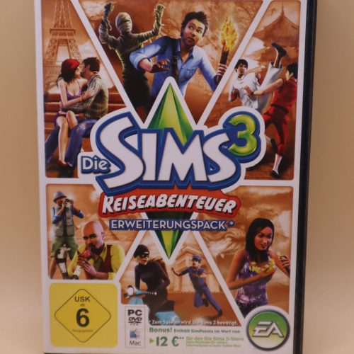 The Sims 3: World Adventures (A világ körül) kiegészítő lemez (német tok)