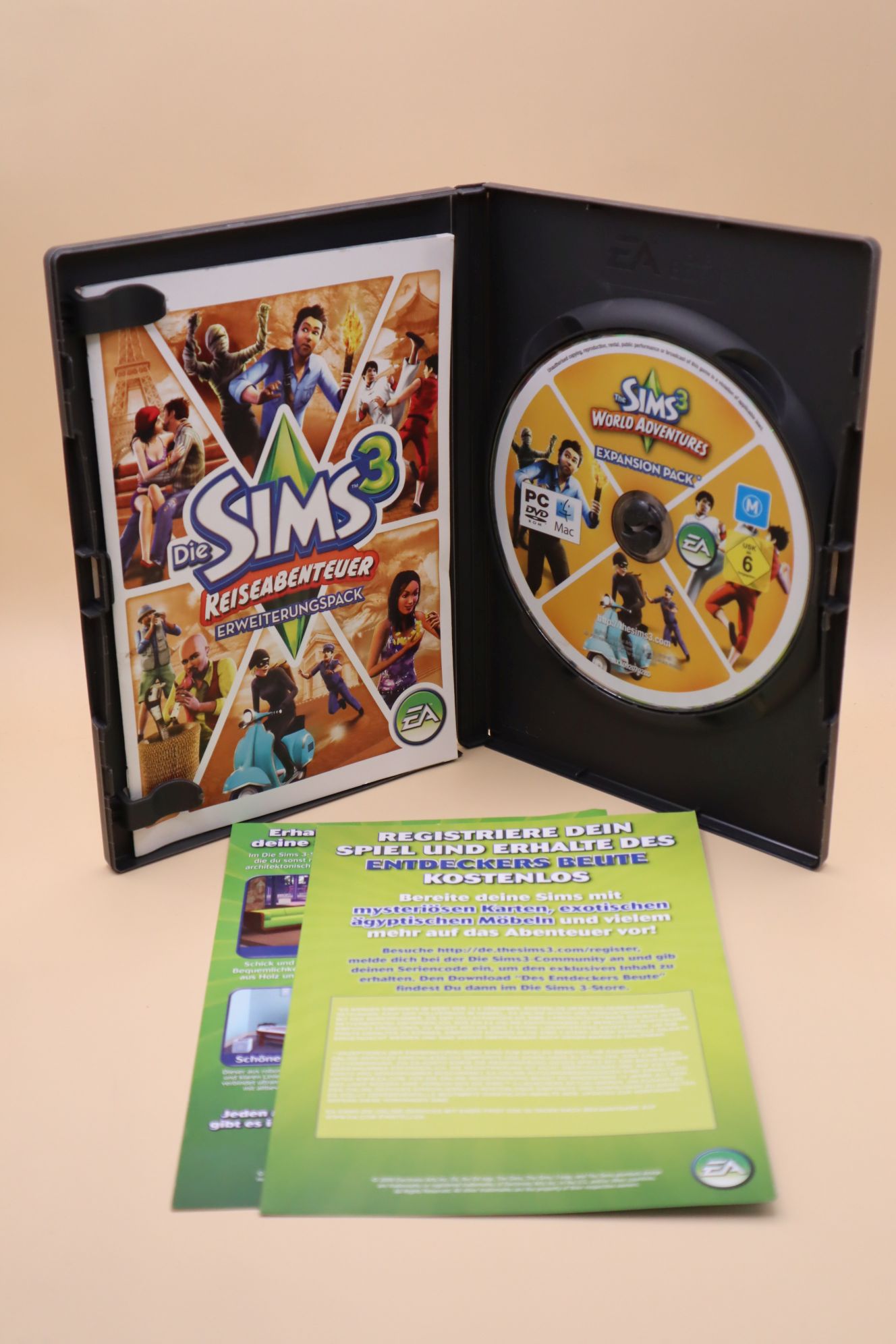 The Sims 3: World Adventures (A világ körül) kiegészítő lemez (német tok) - Image 3