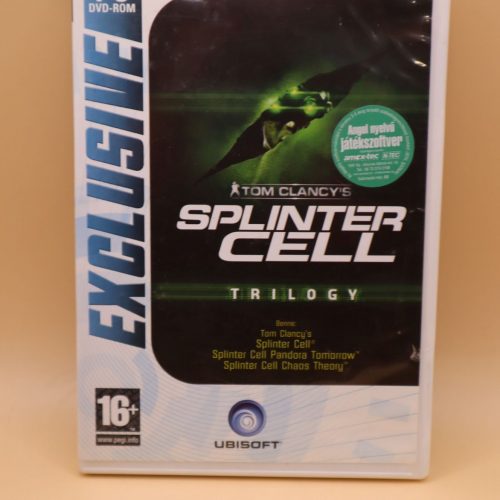 Tom Clancy's Splinter Cell Trilogy (alapjáték + Chaos Theory + Pandora Tomorrow)