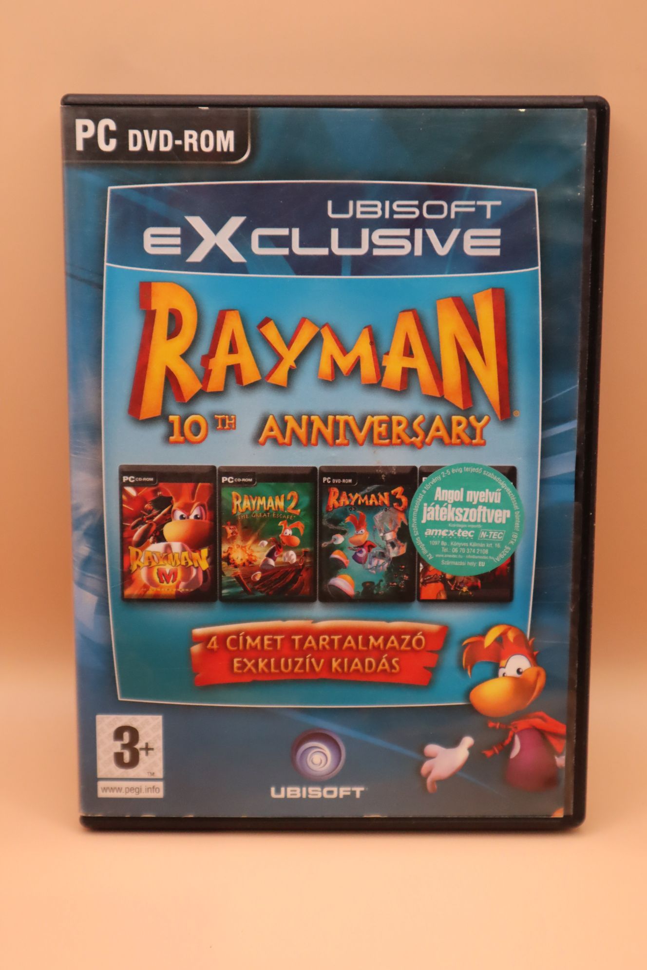 Rayman 10th Anniversary (Rayman M + 2 + 3 + Print Studio)