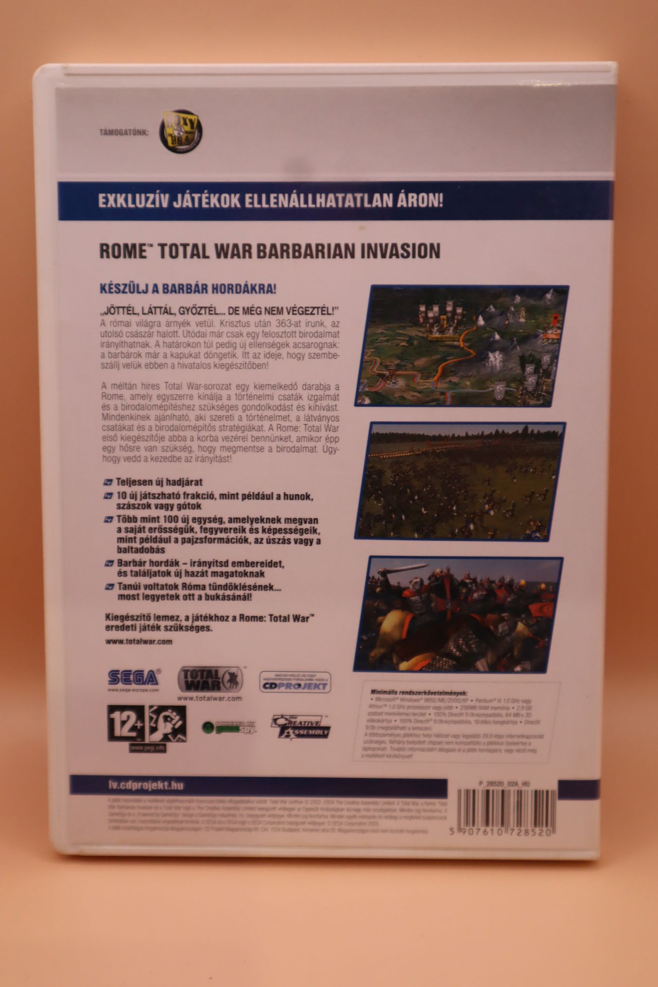 Rome: Total War - Barbarian Invasion kiegészítő - Image 2