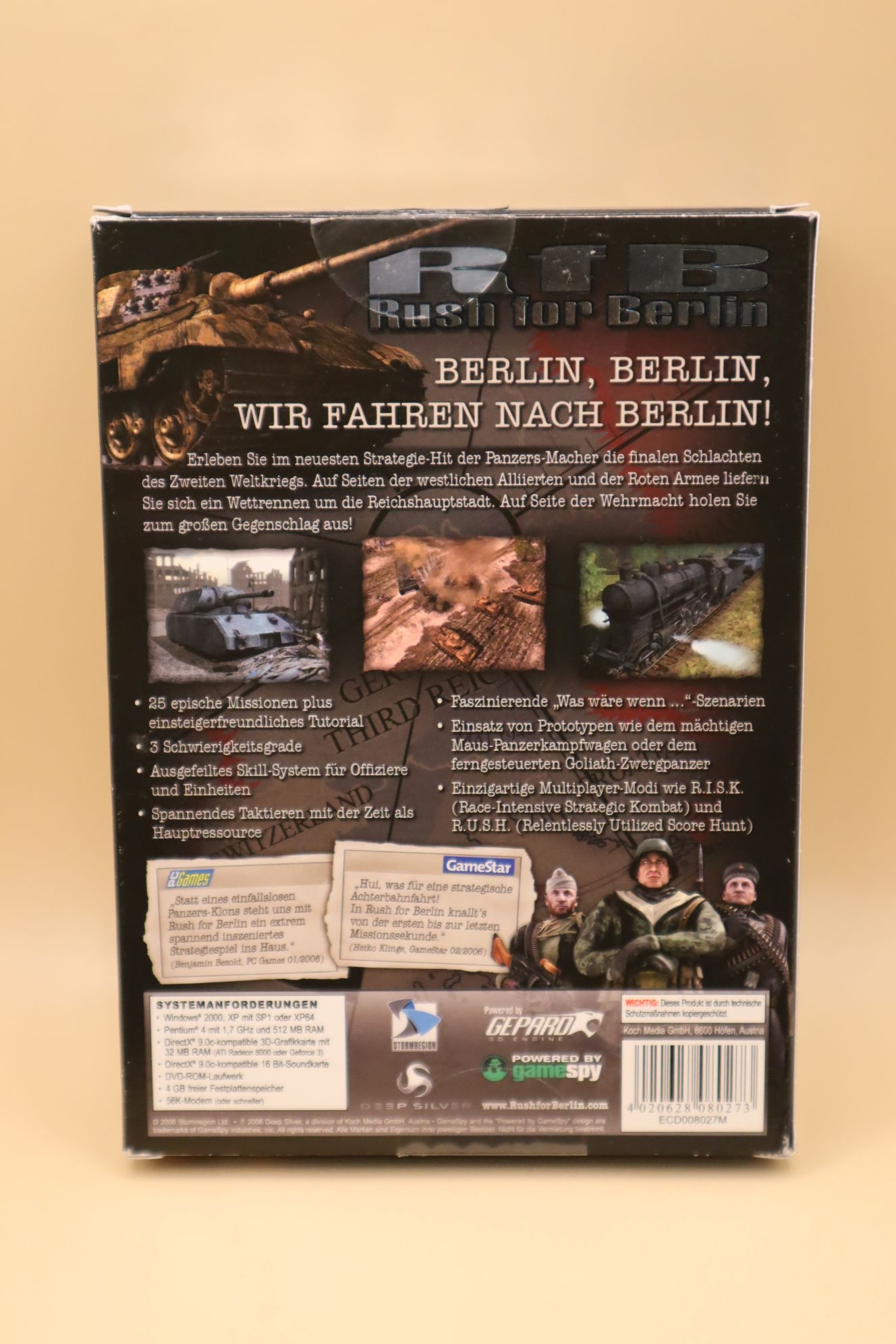 Rush for Berlin (német) papírdobozos - Image 2