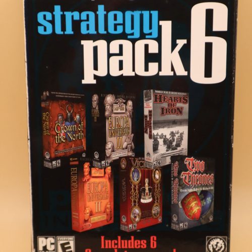 Strategy Pack 6 (Hearts of Iron, Victoria, Europa Universalis II + Asia Chapter, Two Thrones, Crown of the North egyben)