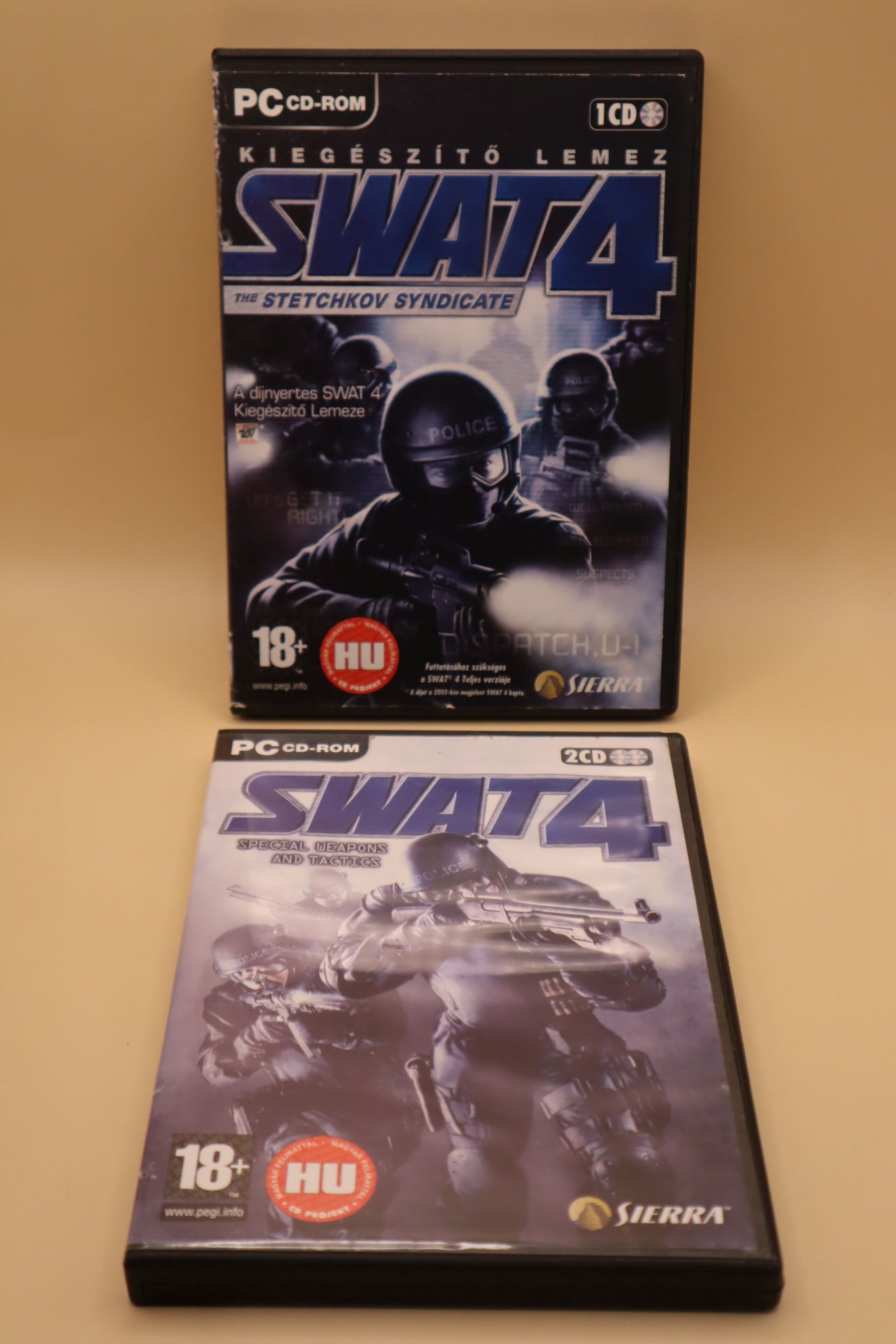 SWAT 4 és a The Stetchkov Syndicate kiegészítő egyben