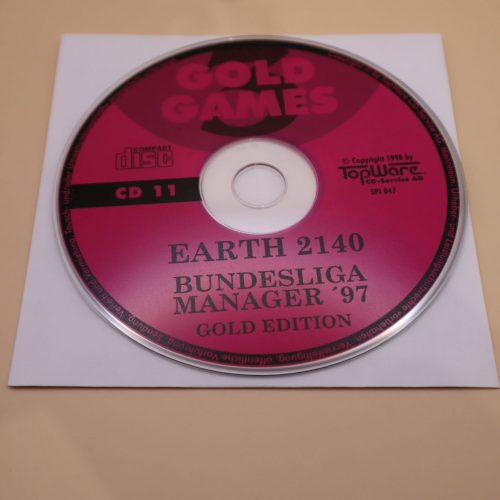 Earth 2140 és Bundesliga Manager 97 Gold Edition (német)