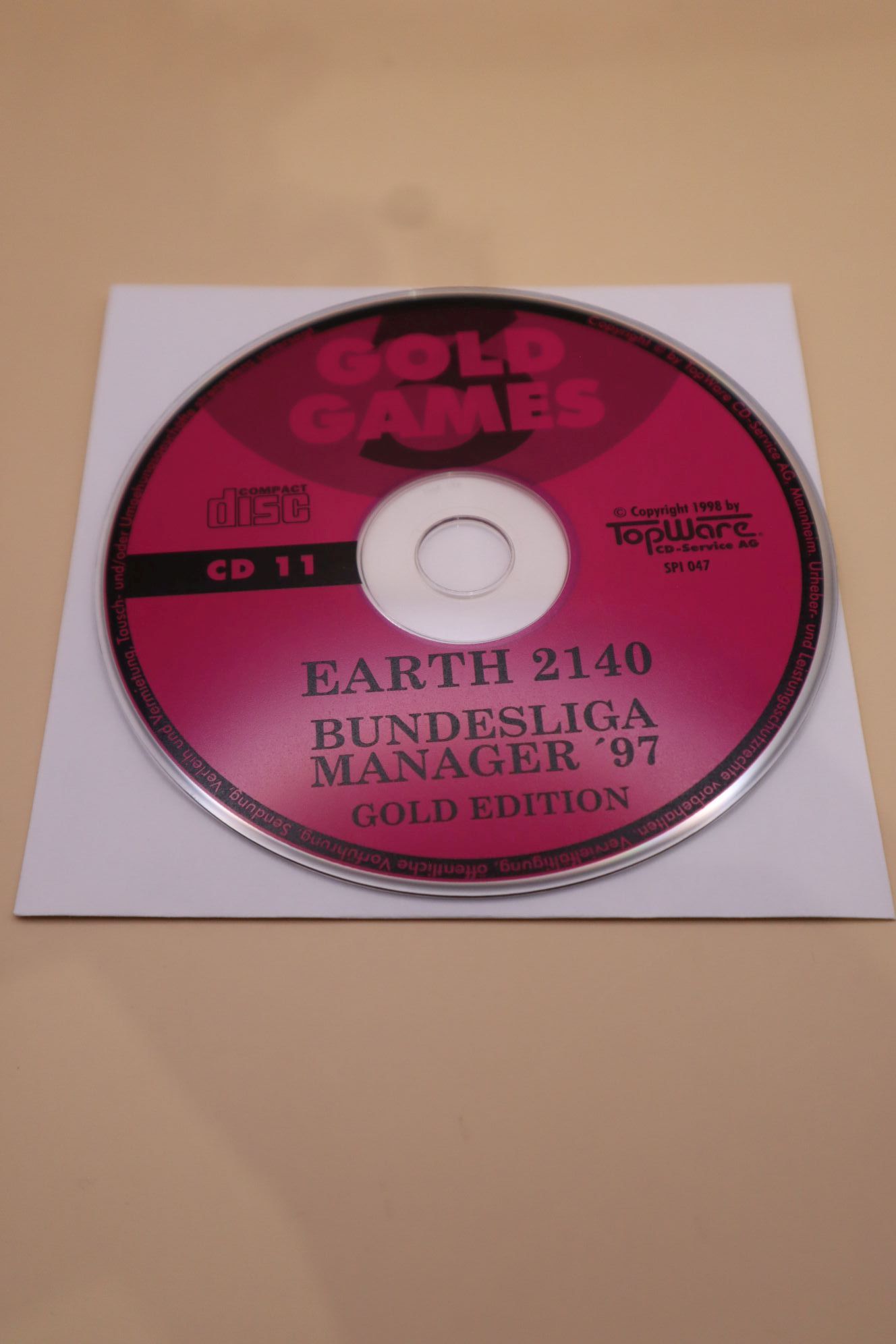 Earth 2140 és Bundesliga Manager 97 Gold Edition (német)
