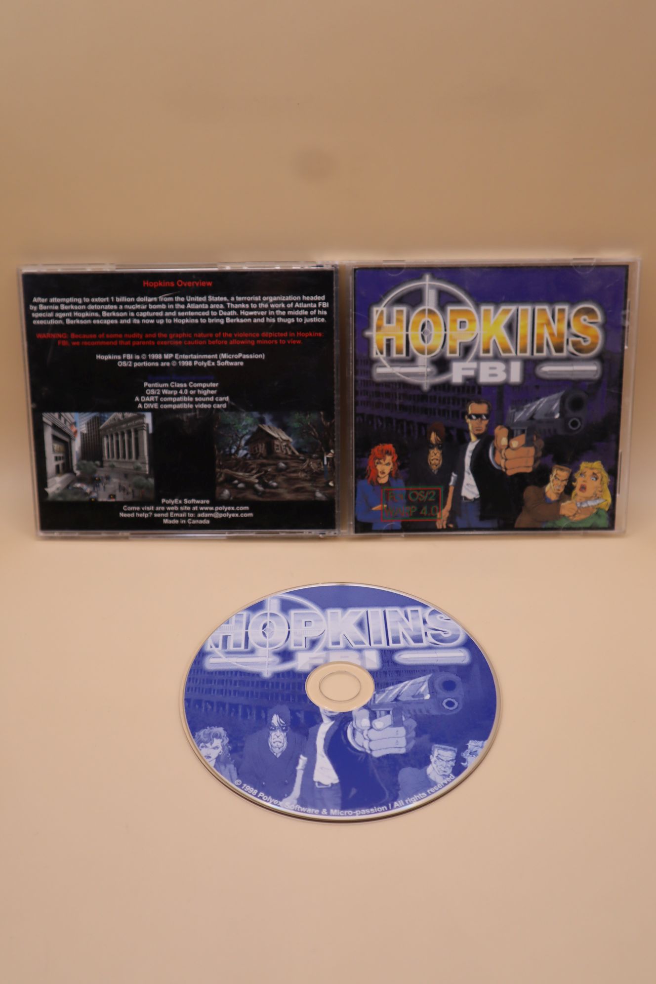 Hopkins FBI - OS/2 Warp 4.0 verzió