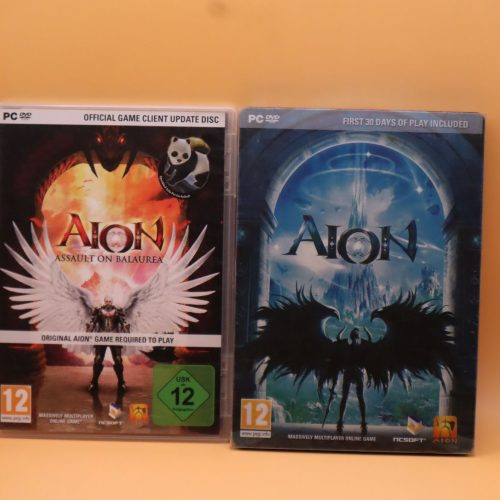 Aion Steelbook + Assault on Balairea kieg. (csak doboz és kézikönyv)