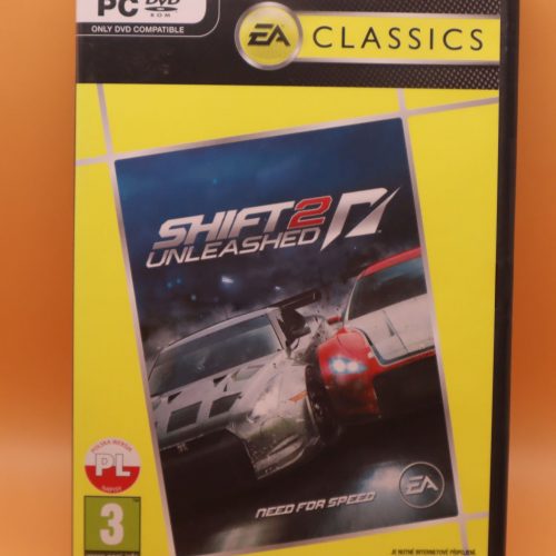 Need for Speed Shift 2 Unleashed (csak doboz és kézikönyv)