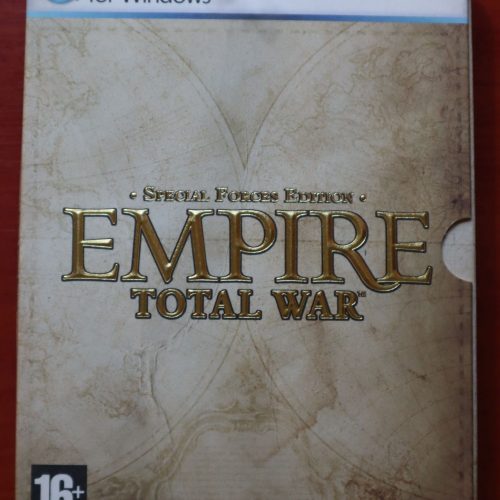 Empire: Total War Special Forces Edition (csak doboz és kézikönyv)